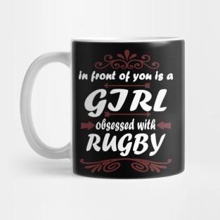 Rugby America Gift New Zealand Girls Mug